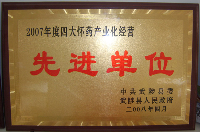 07年度县级先进单位