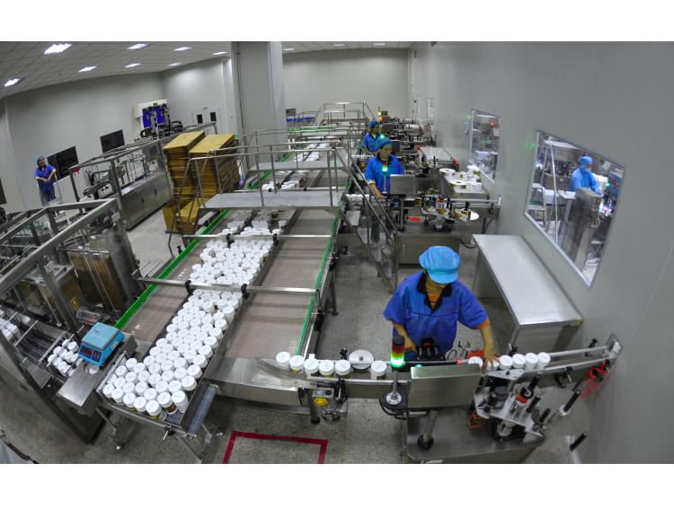 粉剂生产流水线